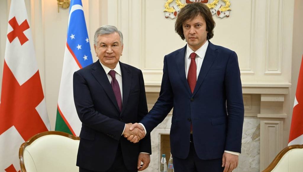 President of Uzbekistan and Prime Minister of Georgia define new agenda for mutually beneficial cooperation