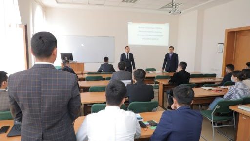 По инициативе преподавателя Хужаназарова Азиза организован мастер-класс для студентов факультета международного права и сравнительного правоведения