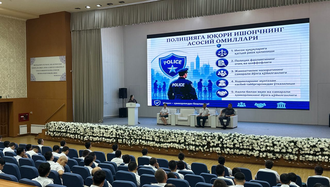 Тошкентда инсон ҳуқуқлари бўйича семинар-тренинг ташкил этилди