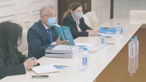 Встреча с Региональным директором Фонда им. Ф.Эберта  в Казахстане и Узбекистане Кристофом Моором