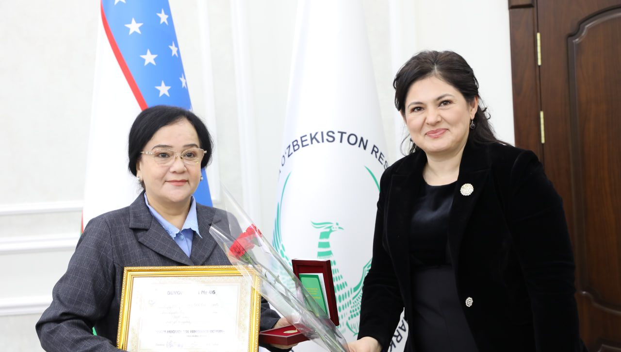 «Inson huquqlari himoyasi uchun» ko‘krak nishoni sovrindorlari taqdirlandi