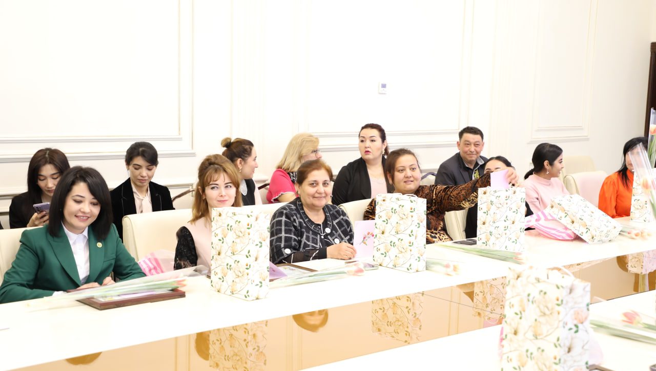 Milliy markazda Xalqaro xotin-qizlar kuni nishonlandi