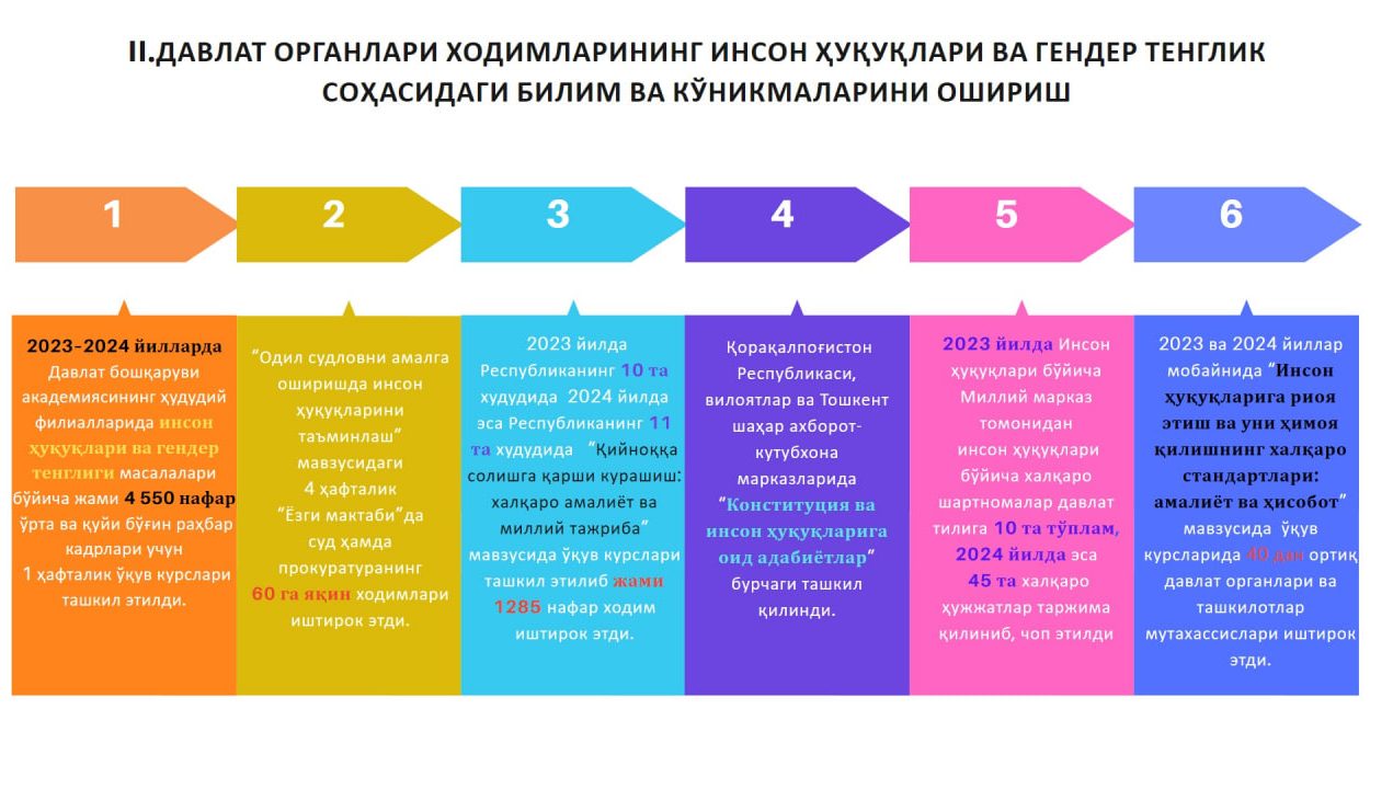 The National Programme for Human Rights Education in Action