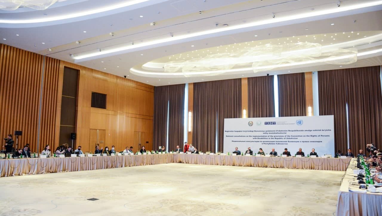 Milliy maslahatlashuv:  O‘zbekistonda nogironlar huquqlari to‘g‘risidagi konvensiya qoidalarini amalga oshirish istiqbollari
