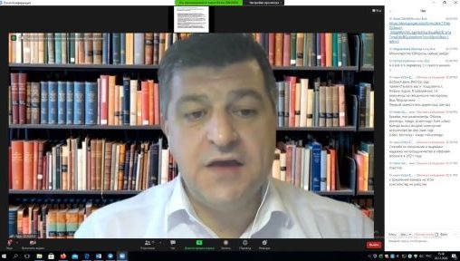 Вебинар для руководителей подразделений Министерства обороны Республики Узбекистан  по программе  “Инсон қадр-қиммати – энг олий қадрият”