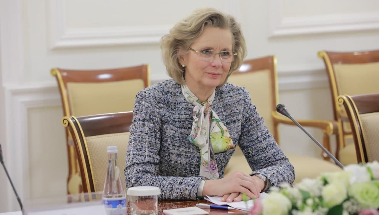 Spiker N. Ismoilov M.Sederfelt boshchiligidagi delegatsiya bilan uchrashdi
