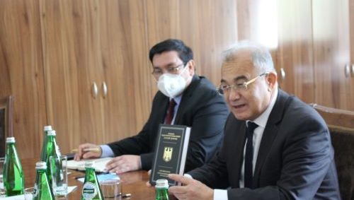 Встреча главы НЦПЧ с руководителем Представительства Фонда имени Конрада Аденауэра