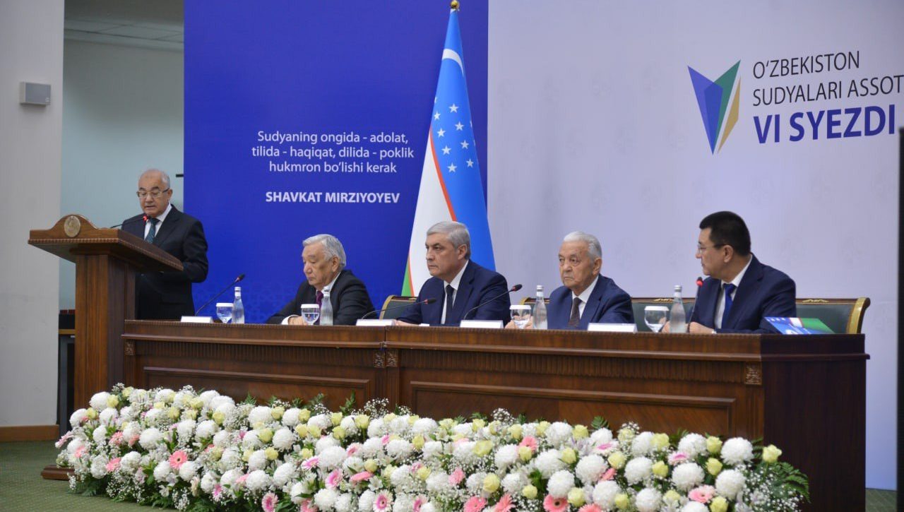 O‘ZBEKISTON SUDYALARI ASSOTSIATSIYASINING VI S’EZDI