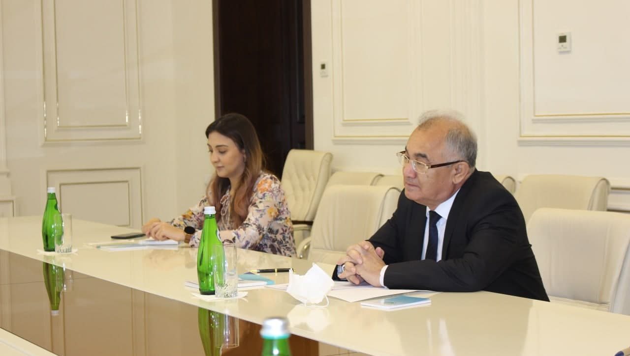 Akmal Saidov xalqaro kuzatuvchi Jan-Antuan Dyupra bilan  uchrashdi