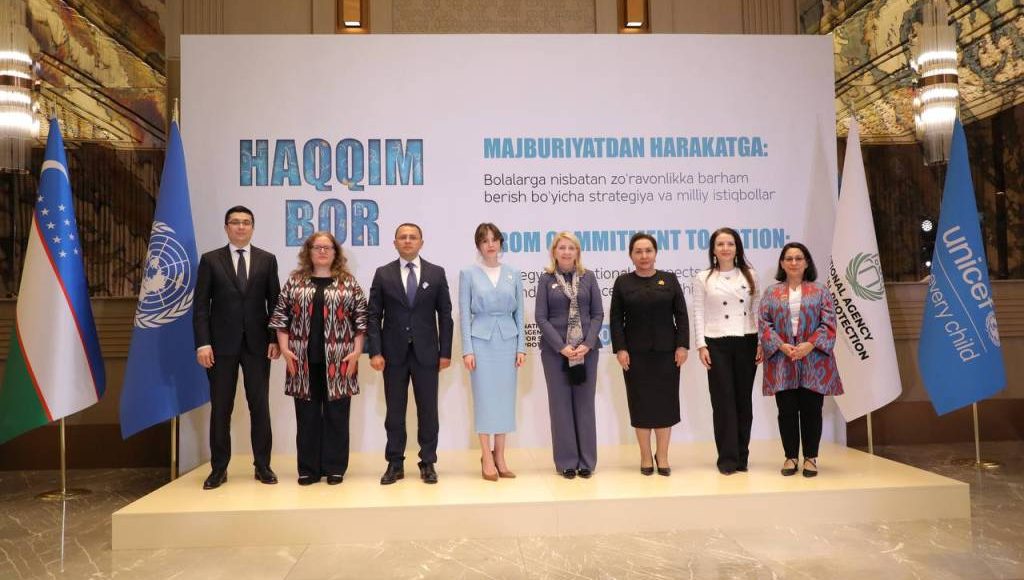 Shakhnoza Mirziyoyeva: “Every child must be protected from violence, in all its forms”