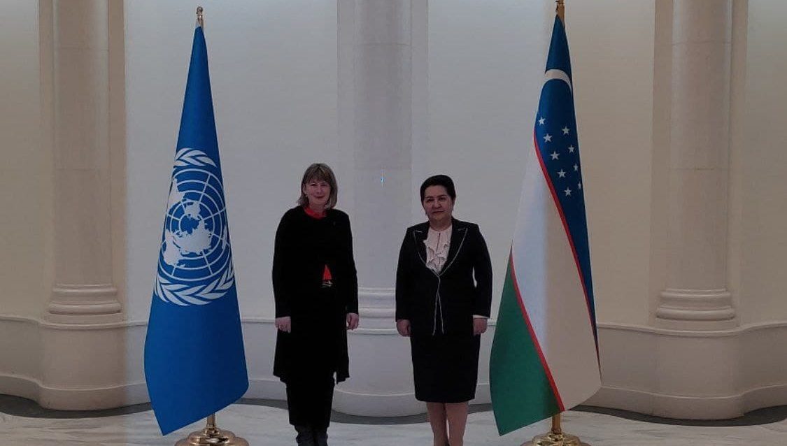 BMT Maxsus ma’ruzachisi Senatga tashrif buyurdi  