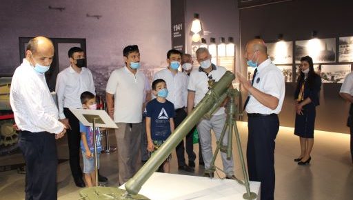 Milliy markaz jamoasi – “Shon-sharaf” davlat muzeyida