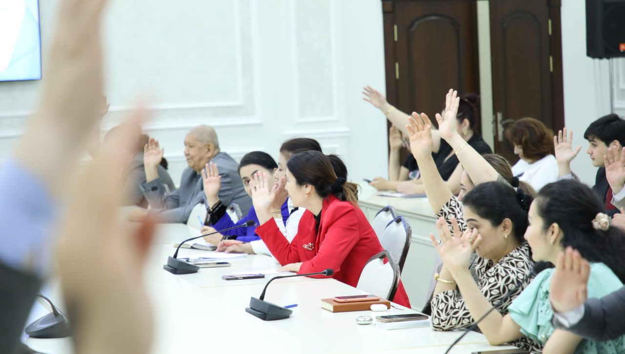 Milliy markaz boshlang‘ich kasaba uyushmasi qo‘mitasining  hisobot-saylov yig‘ilishi