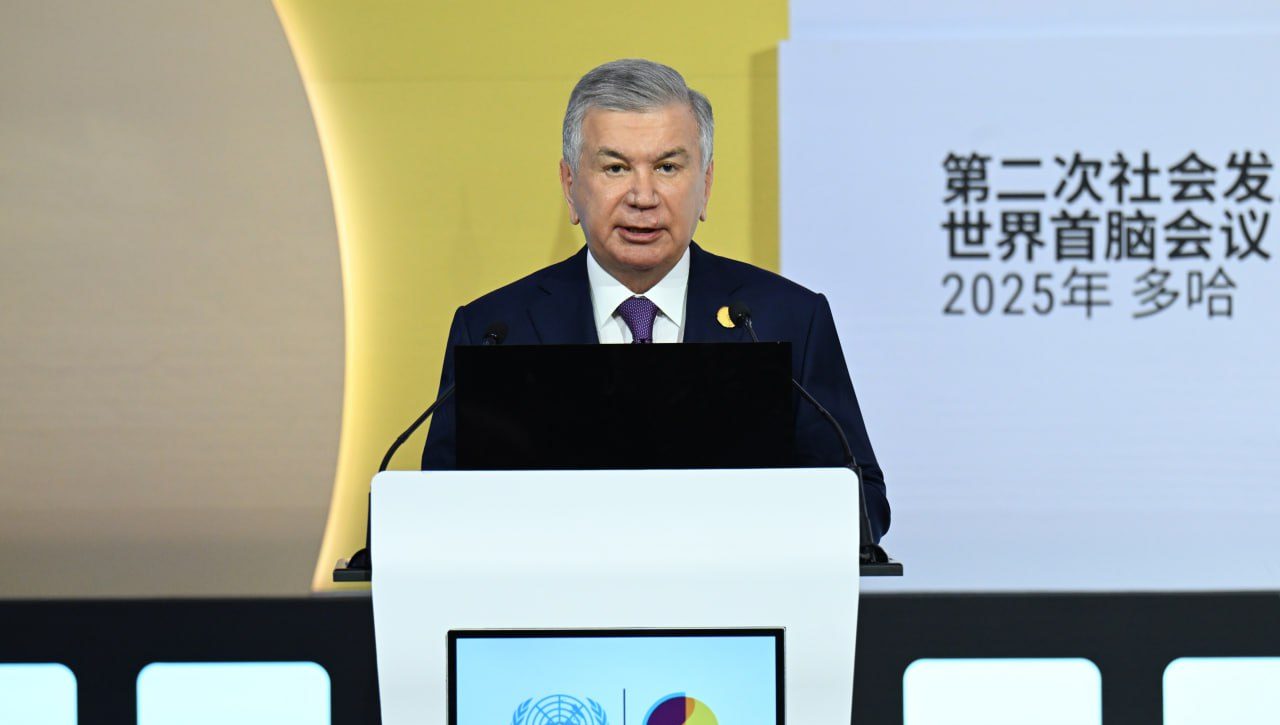 Address by the President of the Republic of Uzbekistan Shavkat Mirziyoyev at the Second World Summit on Social Development