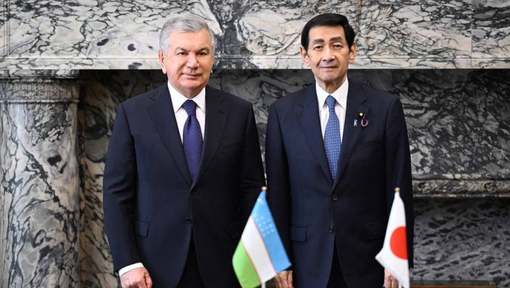 The President of the Republic of Uzbekistan holds a meeting with the President of the House of Councillors of Japan’s Parliament