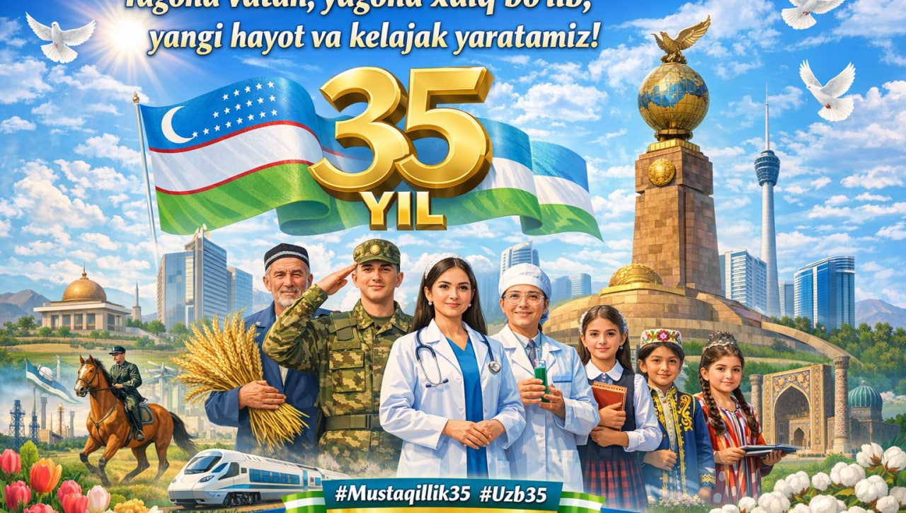 “Yagona Vatan, yagona xalq bo‘lib, yangi hayot va kelajak yaratamiz!”