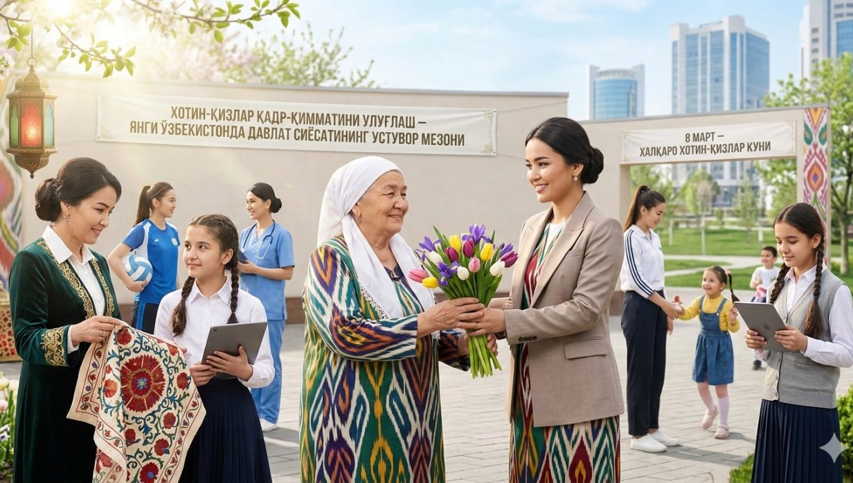 Xotin-qizlar qadr-qimmatini ulug‘lash  – Yangi O‘zbekistonda davlat siyosatining ustuvor mezoni