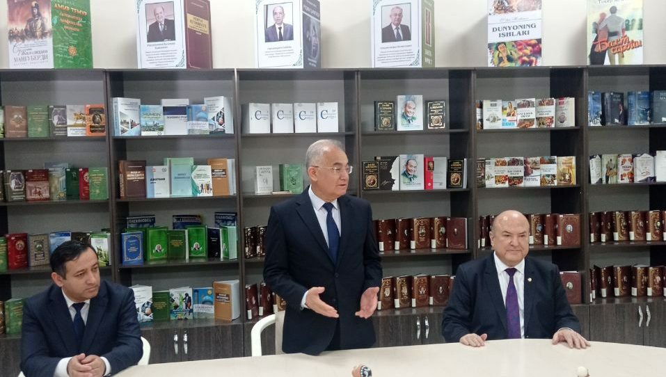 SHAHRISABZDA YANGI KUTUBXONA OCHILDI