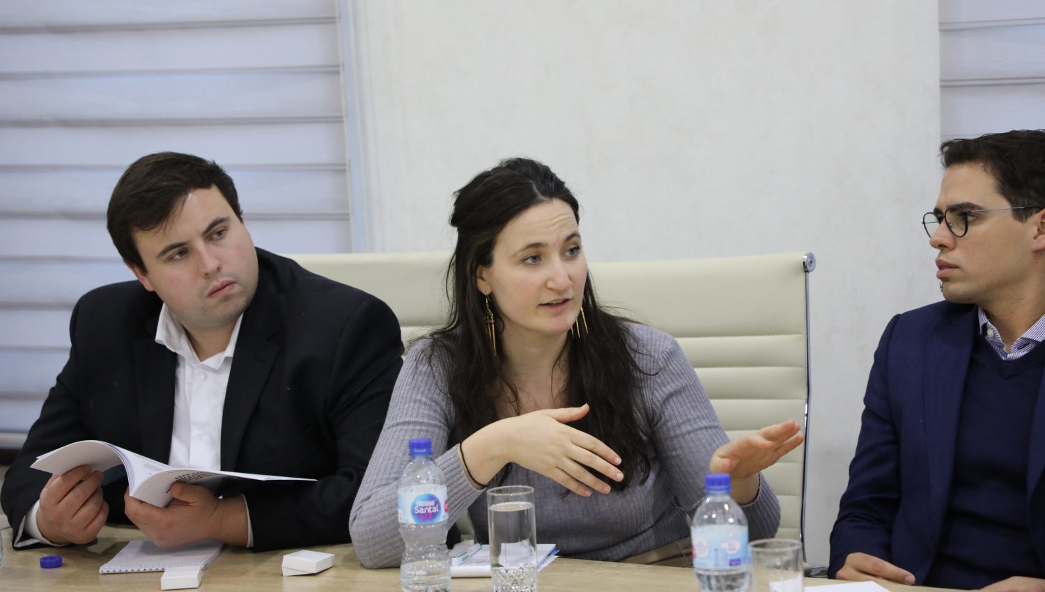 Milliy markazda Chikago universiteti professori va talabalari bilan muloqot
