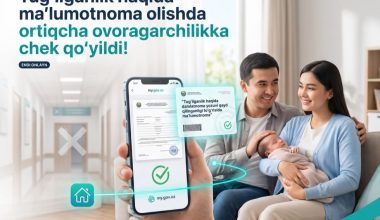 Туғилганлик ҳақида маълумотнома олишда ортиқча оворагарчиликка чек қўйилди