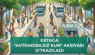 Ertaga – navbatdagi «Avtomobilsiz kun» aksiyasi