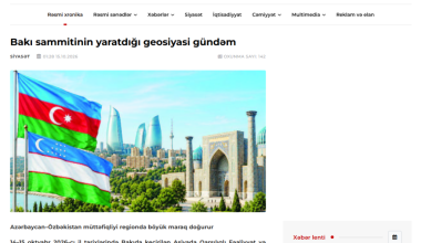 Ozarbayjon matbuoti O‘zbekiston Prezidentining Boku sammitidagi ishtirokini keng yoritmoqda