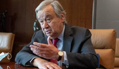 Гутерриш: АҚШ, Исроил ва Эрон можарога чек қўйиши керак