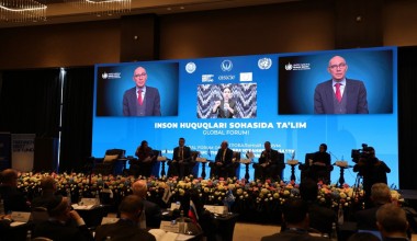 Folker TYURK: “Inson huquqlari sohasidagi ta’lim insoniyat oldidagi qiyinchilikarni yengishga ko‘maklashadi”