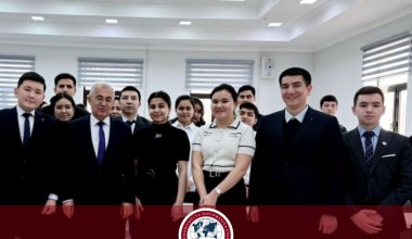 Jahon iqtisodiyoti va diplomatiya universitetida mahorat darsi bo‘lib o‘tdi