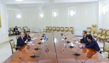 A.Saidov Yaponiyaning O‘zbekistondagi Favqulodda va muxtor elchisi bilan uchrashdi