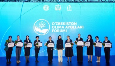 Саида Мирзиёева Ўзбекистон олима аёллари форумида иштирок этди