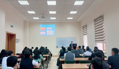 Yuridik universitet talabalari uchun mahorat darsi tashkil qilindi