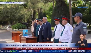 Inson huquqlari bo'yicha xalqaro va milliy tajribalar