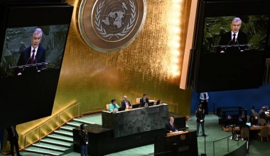 Prezident nutqi dunyoni tinchlik, taraqqiyot va barqarorlik sari chorladi