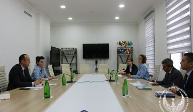 Milliy markazda Xalqaro migratsiya tashkiloti vakillari bilan uchrashuv bo‘ldi