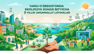 Янги Ўзбекистонда экология соҳаси бўйича 5 йилга мўлжалланган умуммиллий лойиҳалар маъқулланди