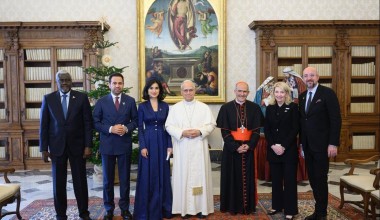 Saida Mirziyoyeva Rim Papasi Lev XIV bilan uchrashdi