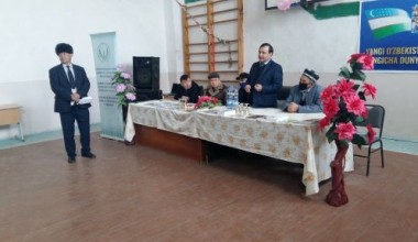 “Yangi O'zbekistonda erkin va farovon yashaylik!” mavzuida turkum axborot-ma'rifat tadbirlari o'tkazildi