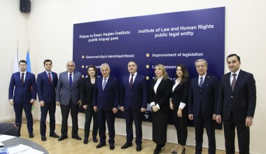 Ozarbayjonning Huquq va inson huquqlari instituti rahbariyati bilan uchrashuv o‘tkazildi