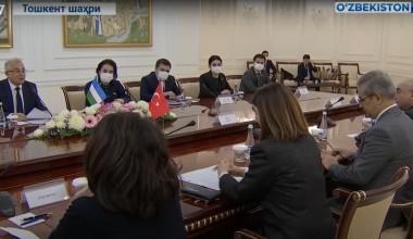 Turkiya Buyuk millat majlisi raisi ishtirokida uchrashuvlar