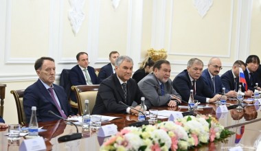 Rossiya Federal Majlisi Davlat Dumasi raisi boshchiligidagi delegatsiya tashrifi