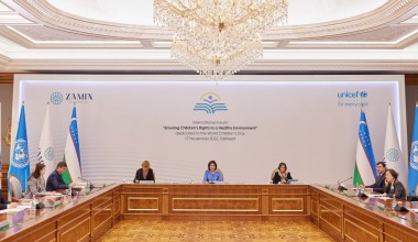 «Zamin» fondi va YUNISEF tomonidan Butunjahon bolalar kuniga bag‘ishlangan xalqaro forum o‘tkazildi