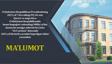 MA’LUMOT