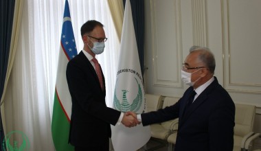 Akmal Saidovning  Shveysariya Elchisi bilan uchrashuvi: videolavha