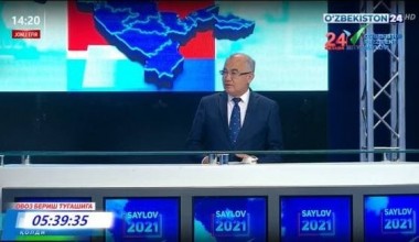 Akmal Saidov saylovning xususiyatlari haqida teleintervyu berdi