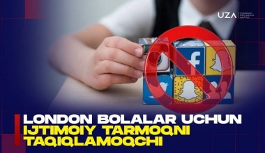 Лондон болалар учун ижтимоий тармоқни тақиқламоқчи (+видео)