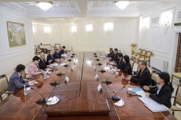 A. Saidov malayziyalik delegatsiya vakillari bilan uchrashdi