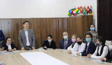 Toshkent shahar yuridik texnikumi o'quvchilari uchun  mahorat darsi o'tkazildi